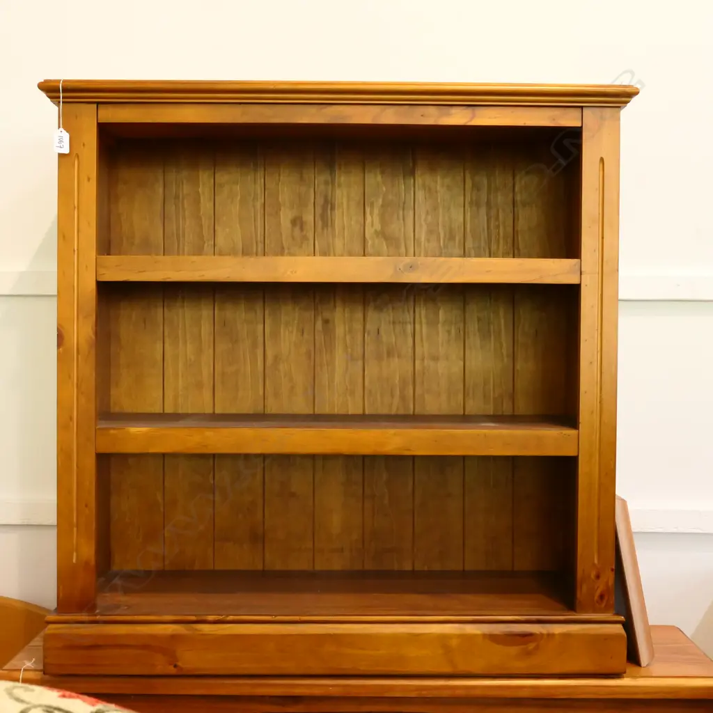 PINE BOOKCASE H.900MM W. 890MM Image 1++
