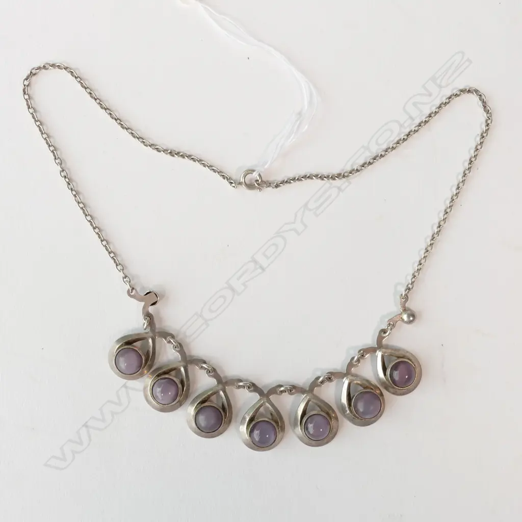 STERLING SILVER HERMAN SIERS NECKLACE Image 1++