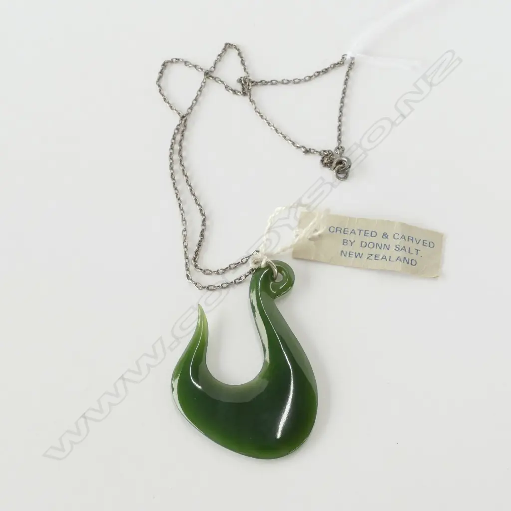 DONN SALT NEPHRITE HEI MATU PENDANT Image 1++