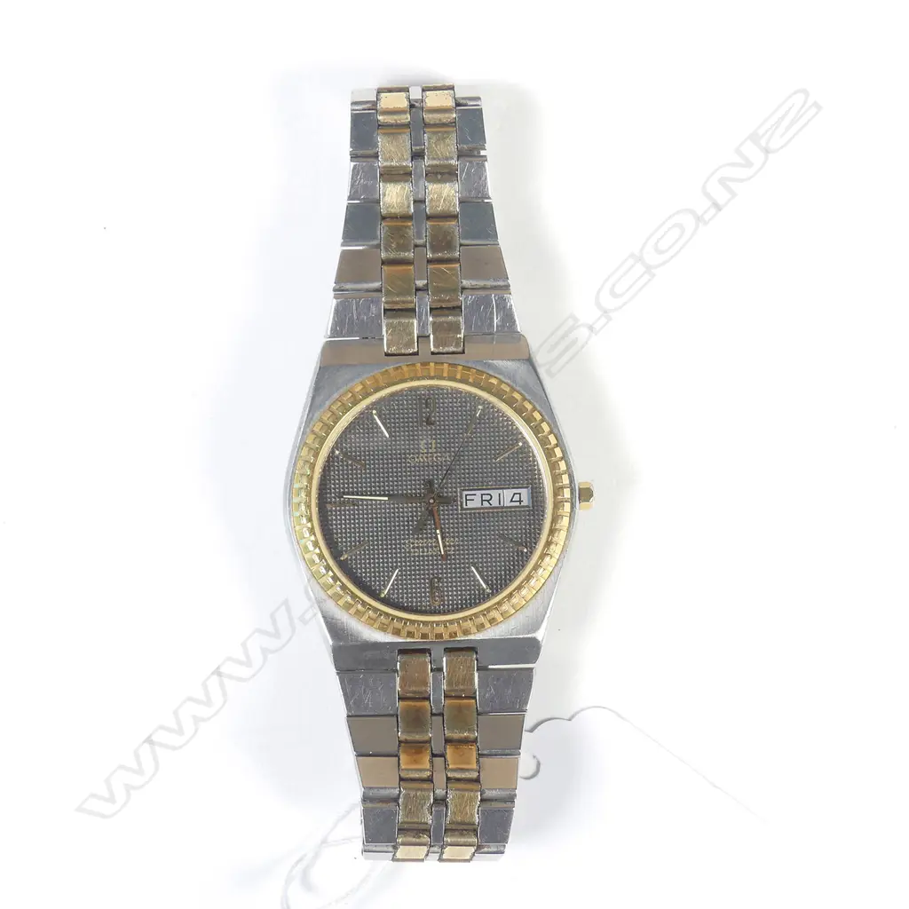 OMEGA SEAMASTER QUARTZ, STAINLESS STEEL & GOLD PLATE Image 1++