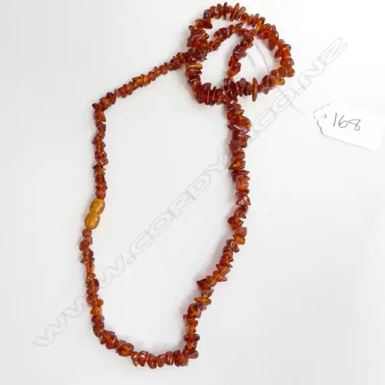 BALTIC AMBER NECKLACE & BRACELET