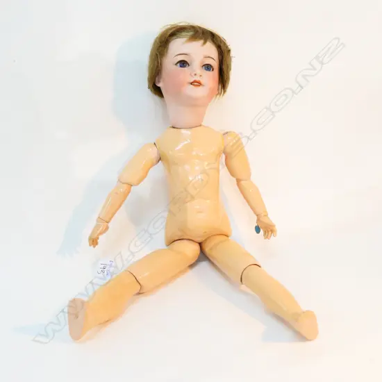 A S.F.B.J 301 PORCELAIN DOLL WITH COMPOSITE BODY H 220 MM