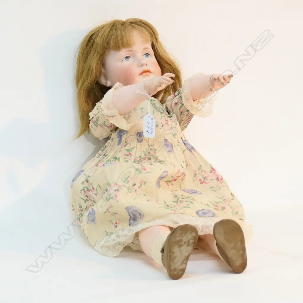 A K+ R PORCELAIN HEADED DOLL L 560 MM Image 1++