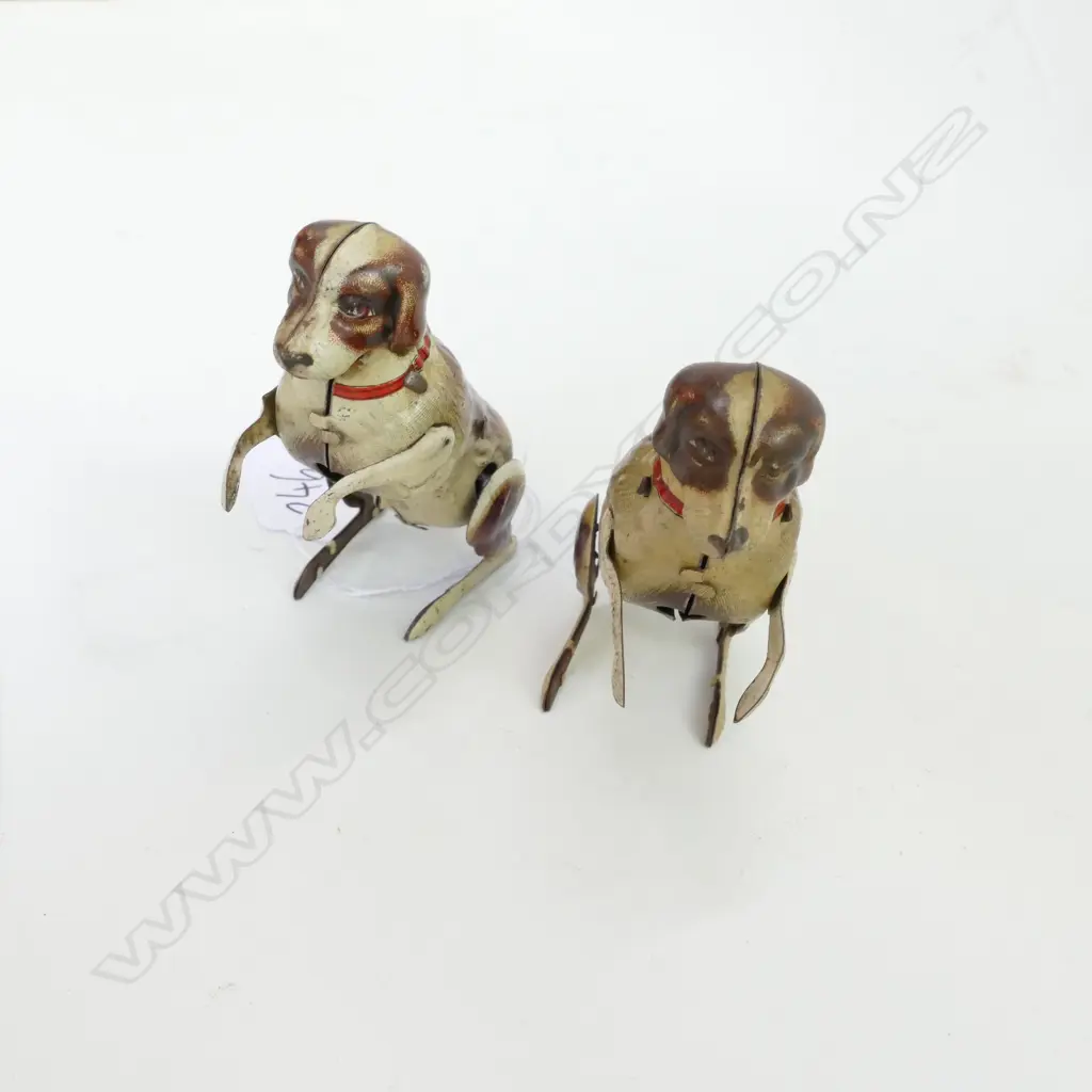 2 GERMAN U.S ZONE T/PLATE C/WORK DOGS H 65 MM Image 1++