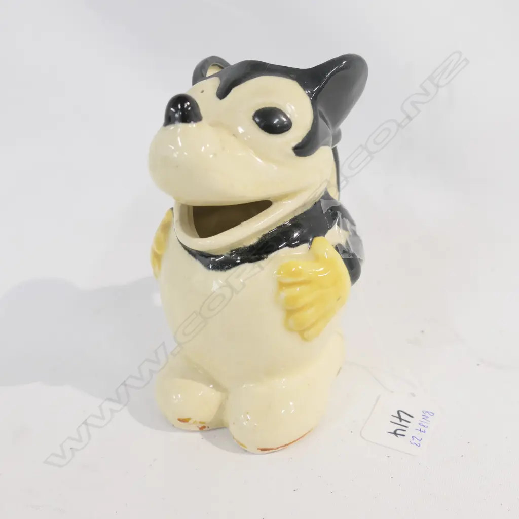 MICKEY MOUSE JUG--FACIAL FEATURES INDICATE EARLY MICKEY MOUSE C1950  Image 1++