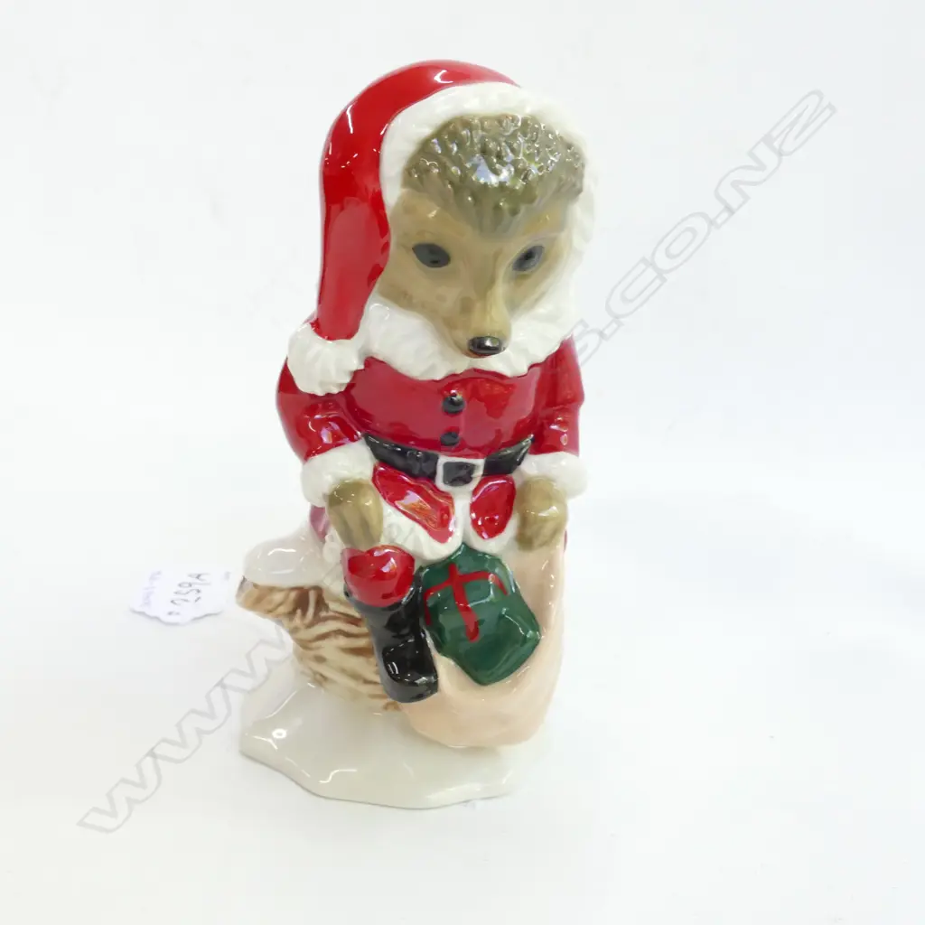 WADE "SANTA HEDGEHOG, THE FOREST DEEP SERIES", H.125MM,BOXED Image 1++