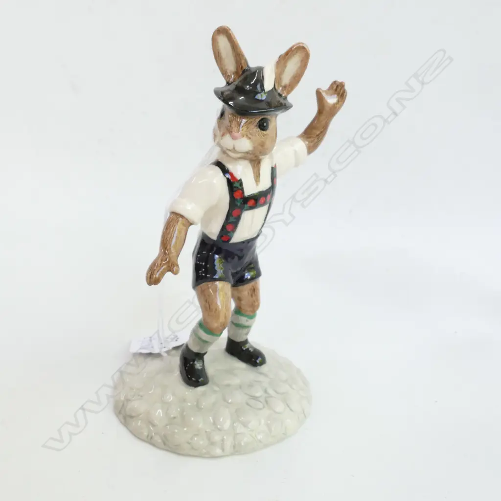 ROYAL DOULTON FIGURE TYROLEAN DANCER BUNNYKINS Image 1++