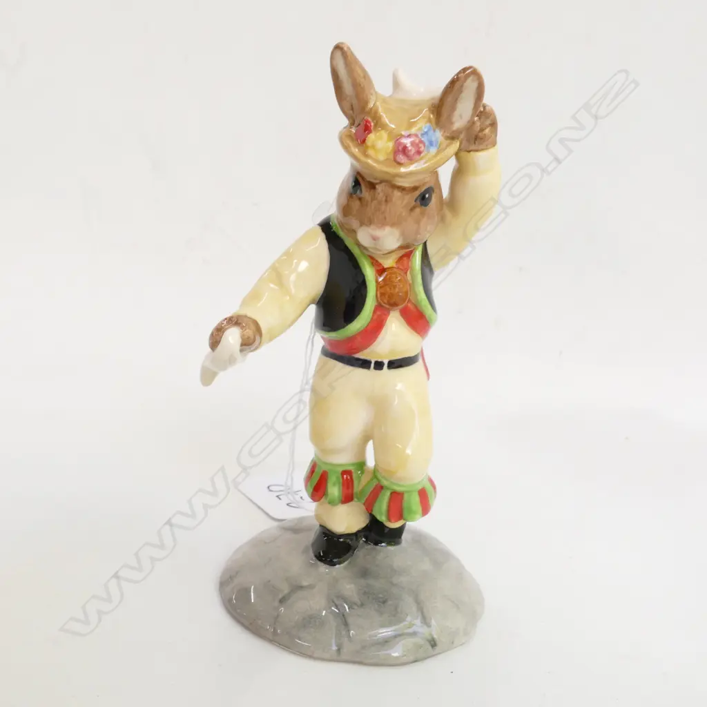 ROYAL DOULTON FIGURE MORRIS DANCER BUNNYKINS Image 1++