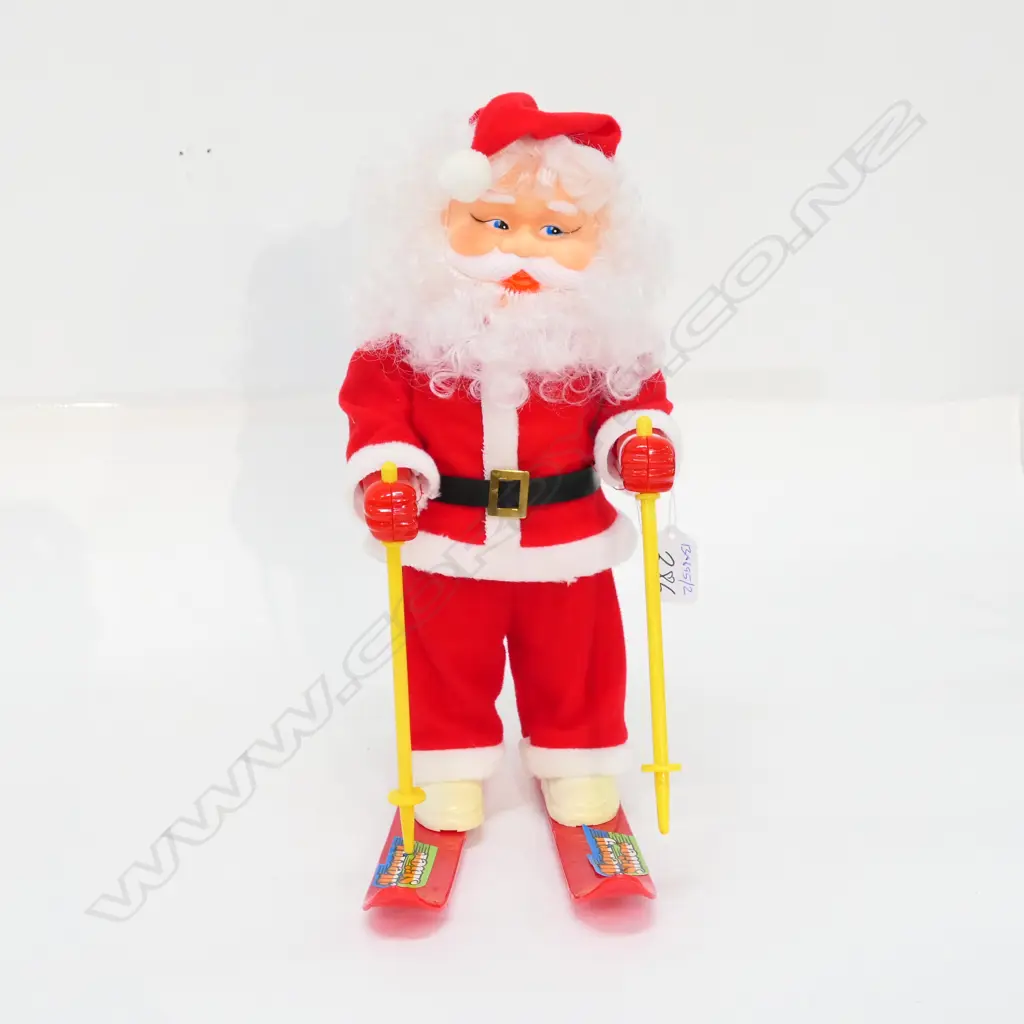 B/O SKIING SANTA MADE IN TAIWAN H 370 MM Image 1++