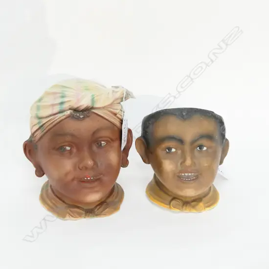 TWO WEDGWOOD TOBACCO JARS, TALLEST 150MM, SMALLEST NO LID