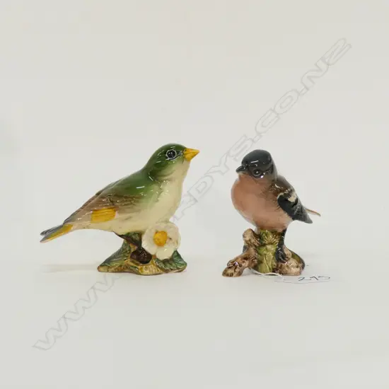 BESWICK BIRDS CHAFFINCH & GREENFINCH