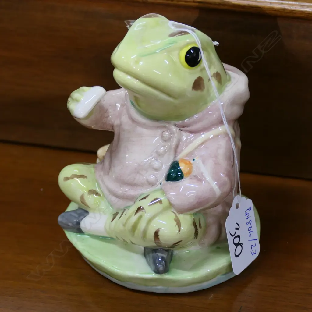 ROYAL ALBERT BEATRIX POTTER LGE MR JEREMY FISHER BP-6B 127MM Image 1++