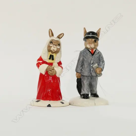 ROYAL DOULTON BUNNYKINS JUDGE & BUSINESSMAN