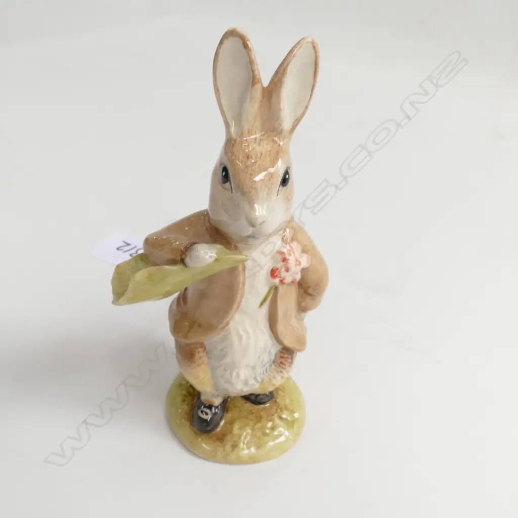 BESWICK BEATRIX POTTER BENJAMIN ATE A LETTUCE LEAF BP-6A  119MM Image 1++