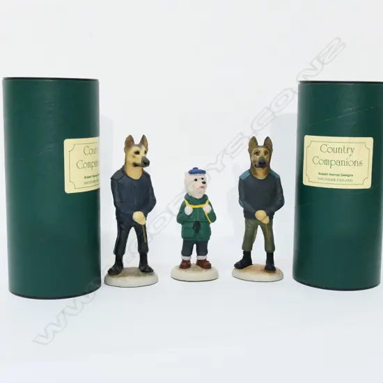 3 ROBERT HARROP DOGS