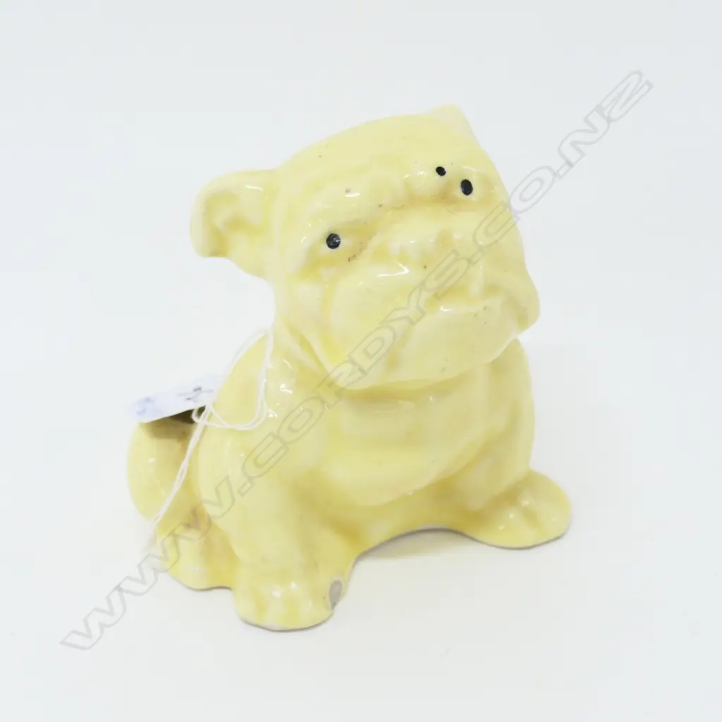 Temuka small bulldog yellow glaze... Image 1++