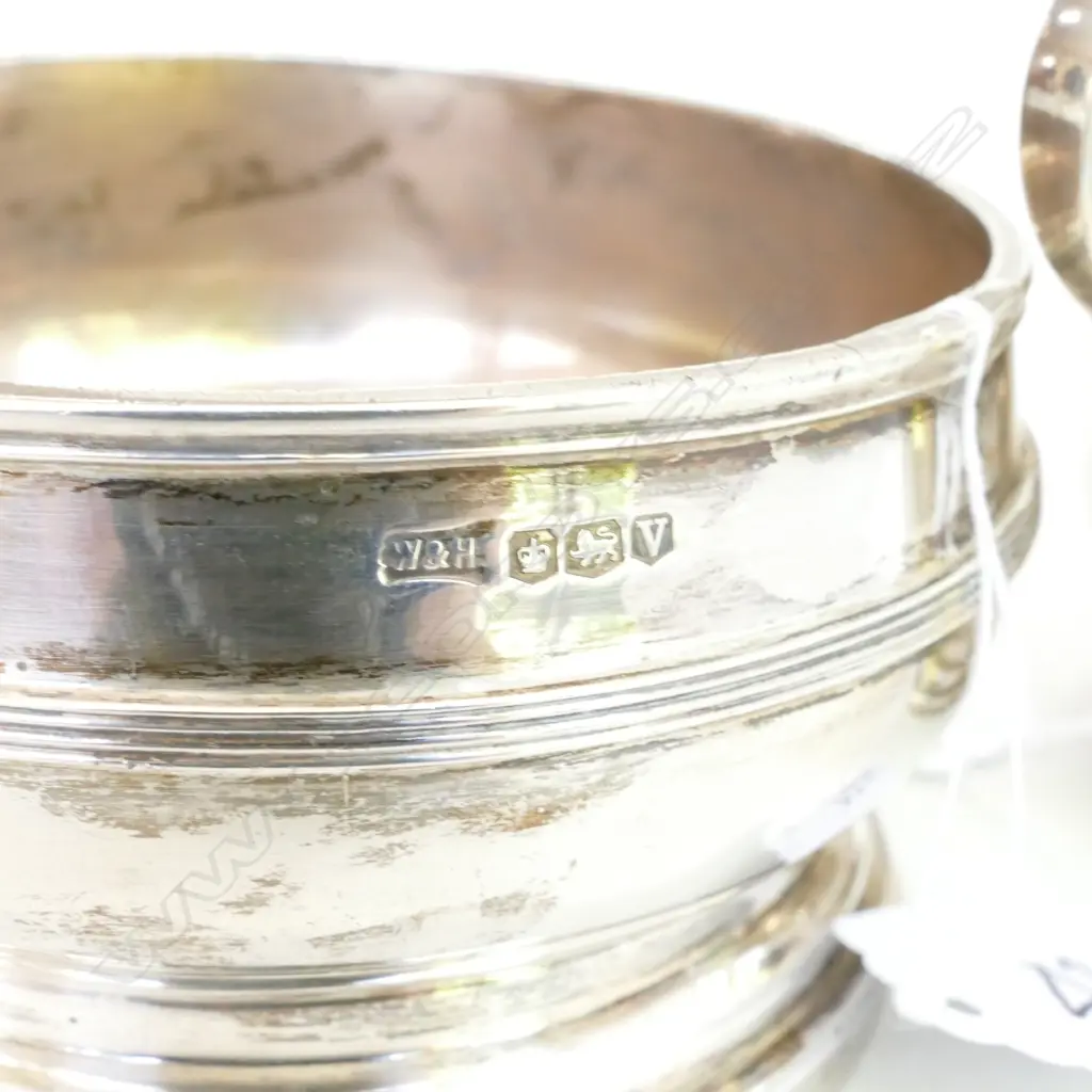 EARLY 20thC SILVER BOWL & CUP (36) SHEFF. 1938 Image 1++