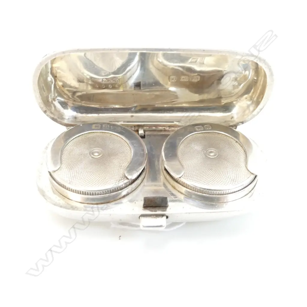 DOUBLE SILVER SOVEREIGN CASE BIRMINGHAM 1912 Image 1++
