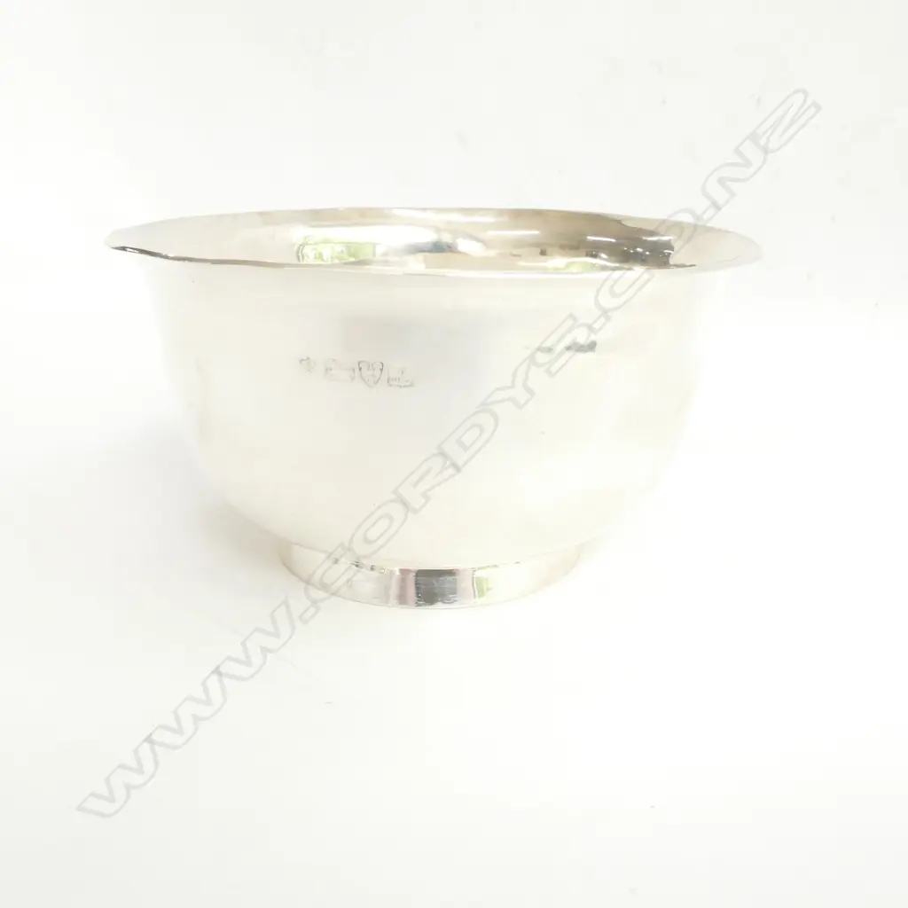 STERLING SILVER BOWL CHESTER 1912 220gm Image 1++