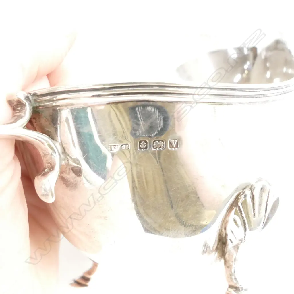 STG SILVER CREAM JUG BIRMINGHAM 1920, EPBN SUGAR SCOOP, STG SILVER TROPHY Image 1++