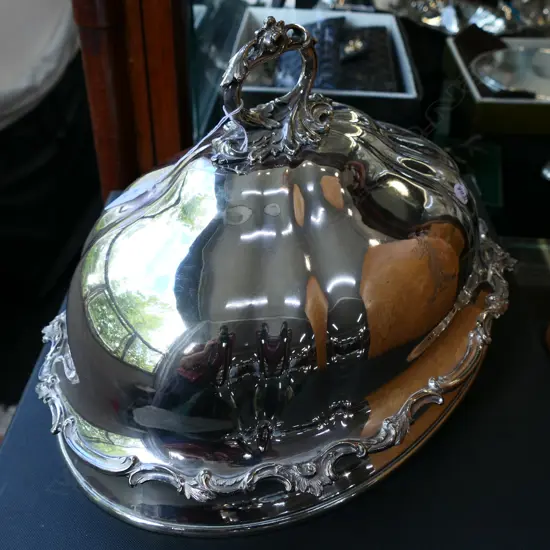 19THC S/PLATE FANCY GAME COVER