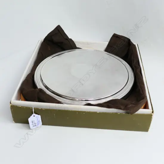 CHRISTOFLE E.P TRIVET/COASTER BOXED