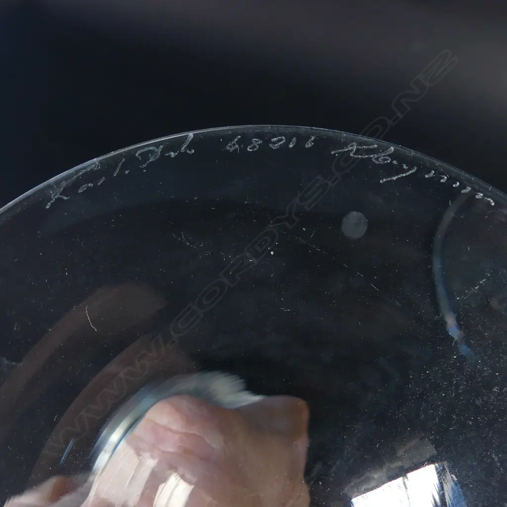 PR OF KOSTA BODA CRYSTAL CANDLE HOLDERS BY KYELL ENGMAN, TALLEST H. 225MM Image 1++