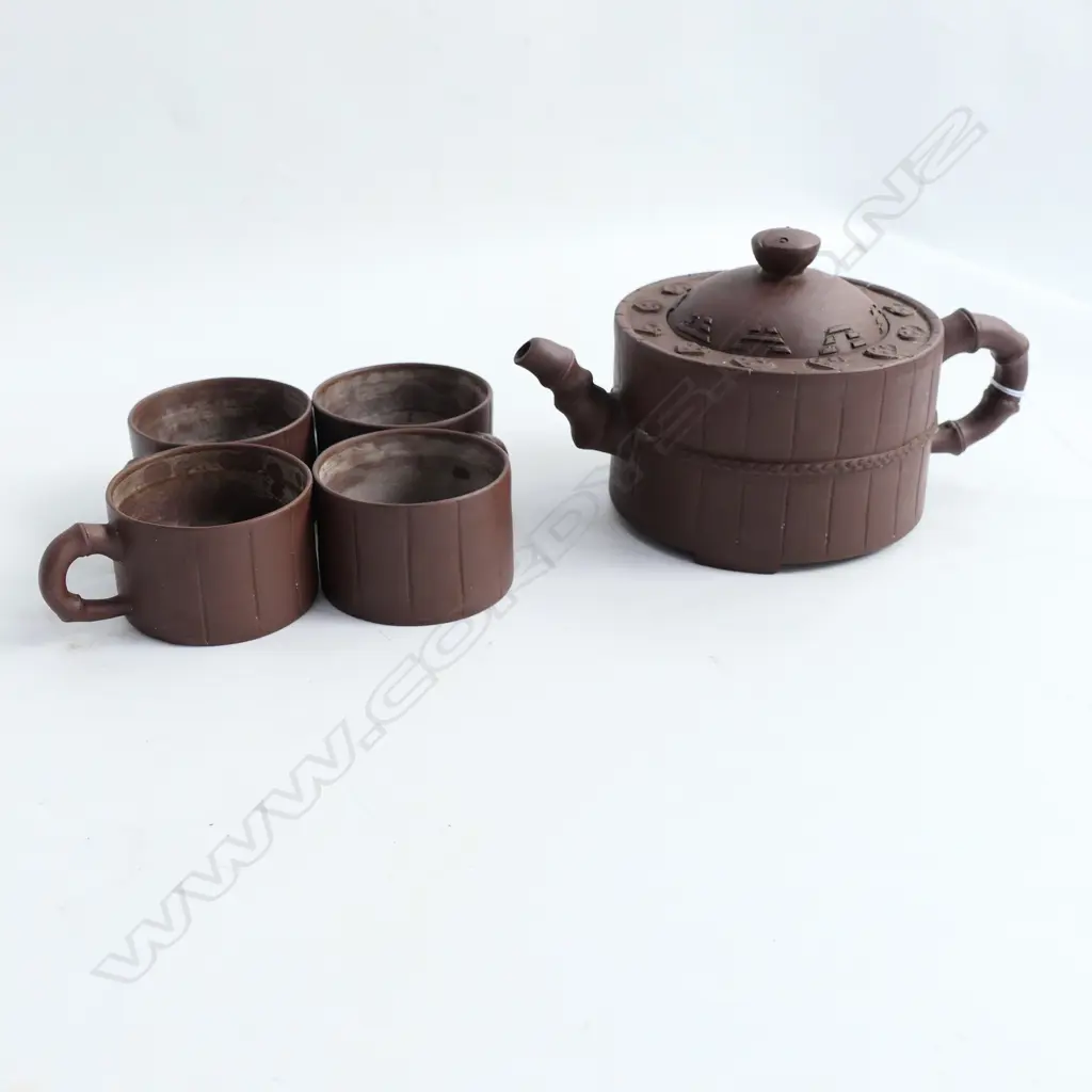 XING TEAPOT + 4 CUPS Image 1++