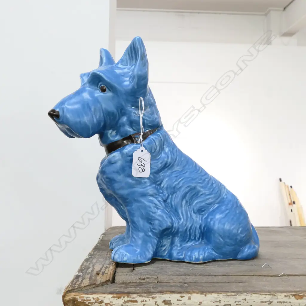 LGE SYLVAC SCOTTY DOG BLUE Rd.No.778504... Image 1++