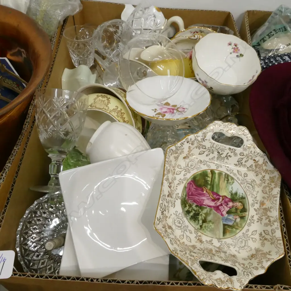 LOT ASST CHINA/CRYSTAL Image 1++