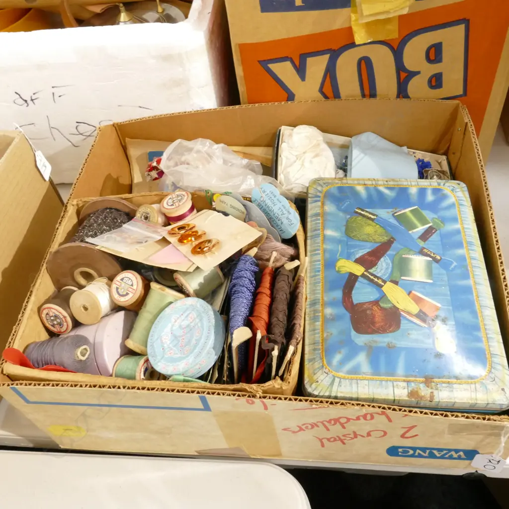 BOT LOT ASST. SEWING ITEMS Image 1++