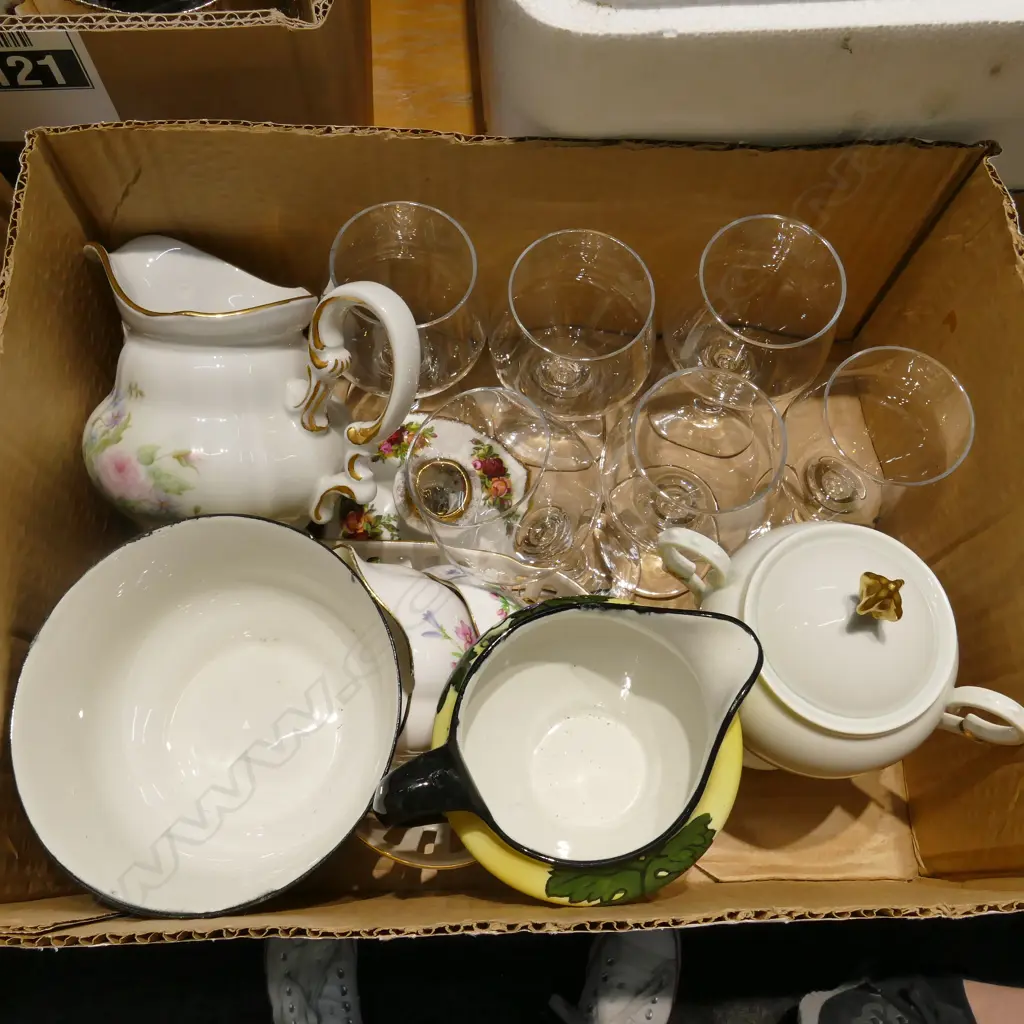 LOT ASST WINE GLASSES/R/ALBERT/HUTCHENREUTHER ETC Image 1++