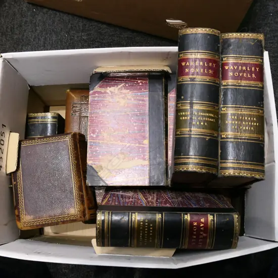 ASST LEATHER BOUND WAVERLEY NOVELS