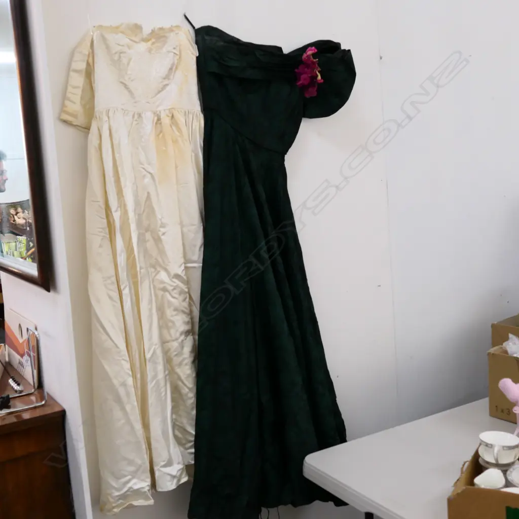 2 C.1950S EVENING DRESSES Image 1++