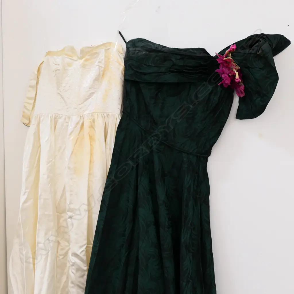 2 C.1950S EVENING DRESSES Image 1++