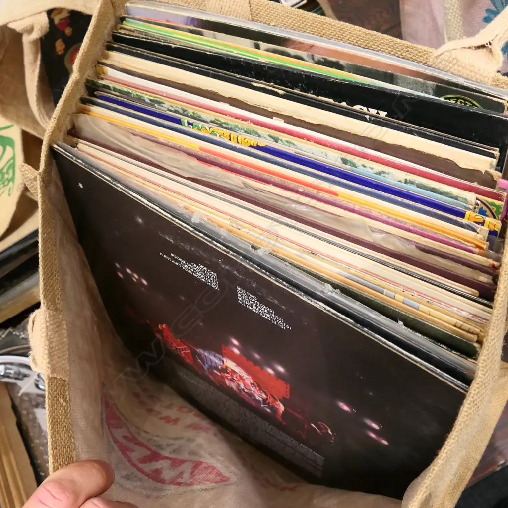 LOT ASST RECORDS LED ZEP/JETHRO TULL ETC Image 1++