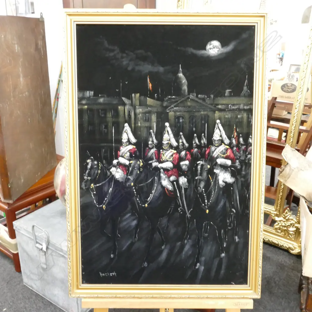 OIL ON VELVET, HORSE GUARDS  Image 1++