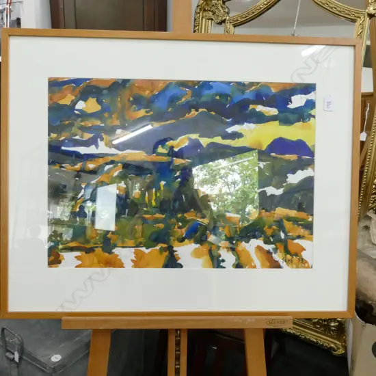 WAYNE SEYB W/C UNTITLED LANDSCAPE 410 X 580mm