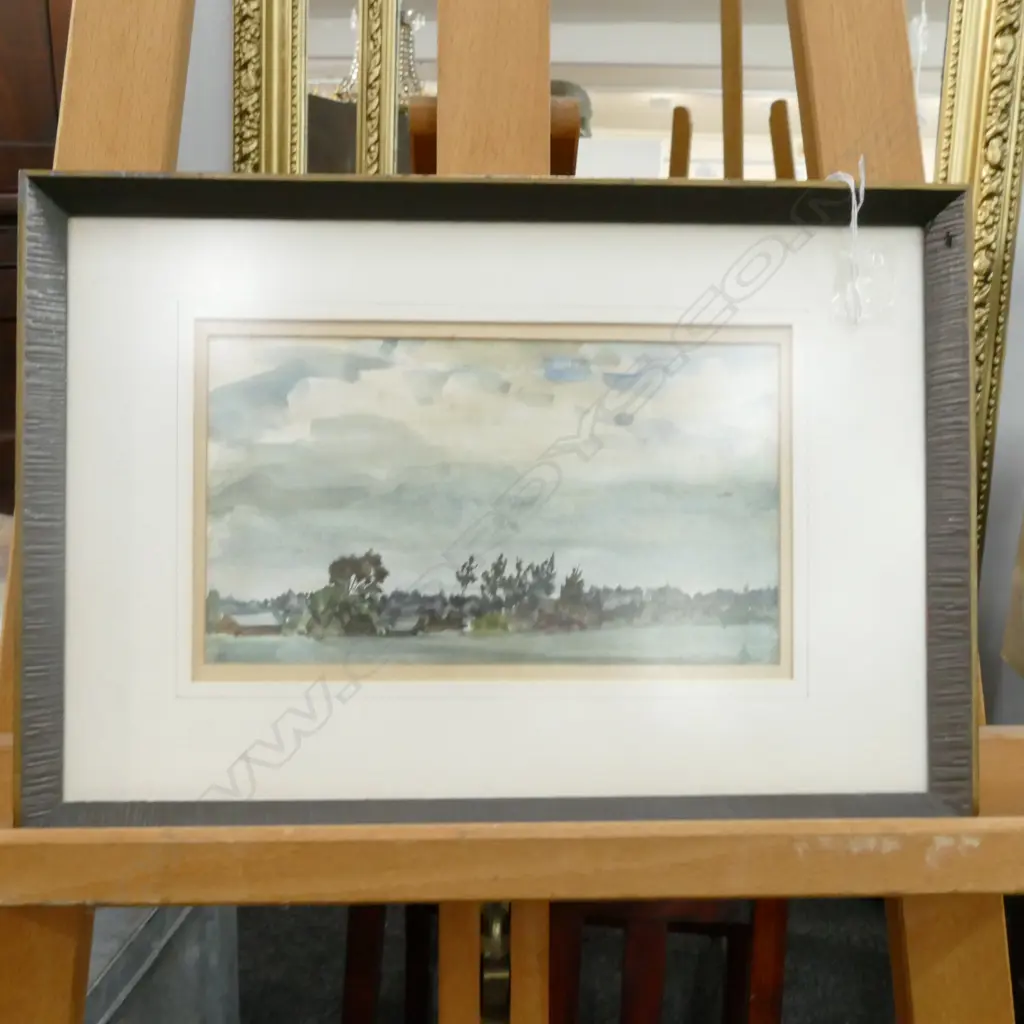 RON STENBERG, W/C, LATE AUTUMN ADELSO SWEDEN  Image 1++