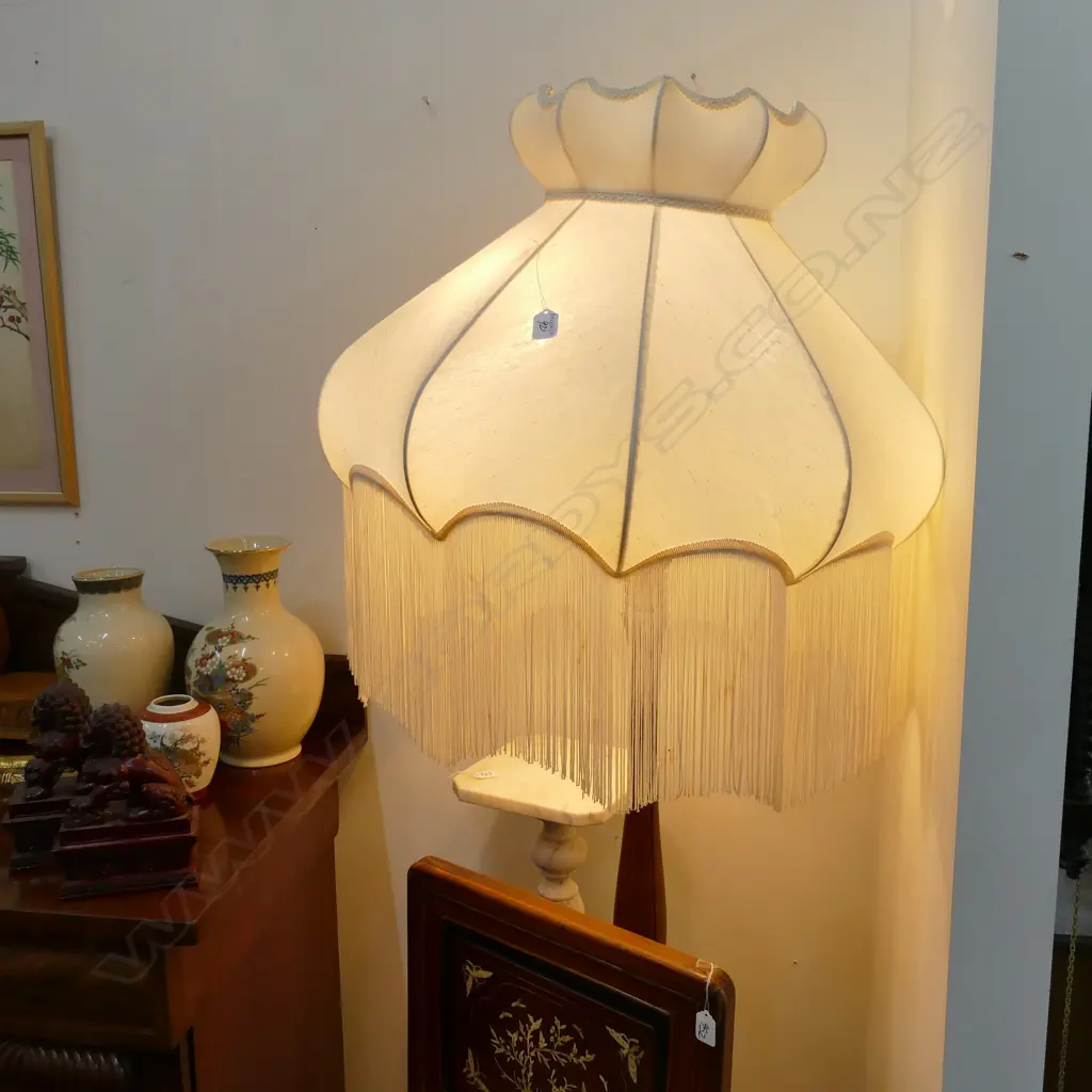 STANDARD LAMP WITH TURKISH STYLE SHADE 1.8M H Image 1++