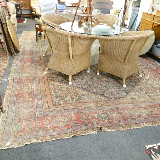 LGE OLD HAMADAN CARPET A.F 5 X 3.1 M