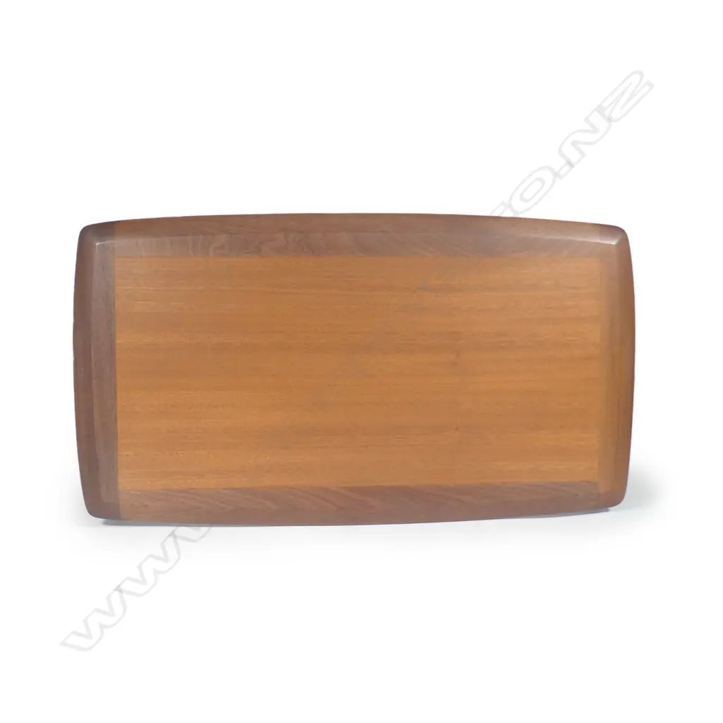 NZ 1960S JON JANSEN THREE NESTING MODULAR TABLES, LARGEST W. 690MM Image 1++