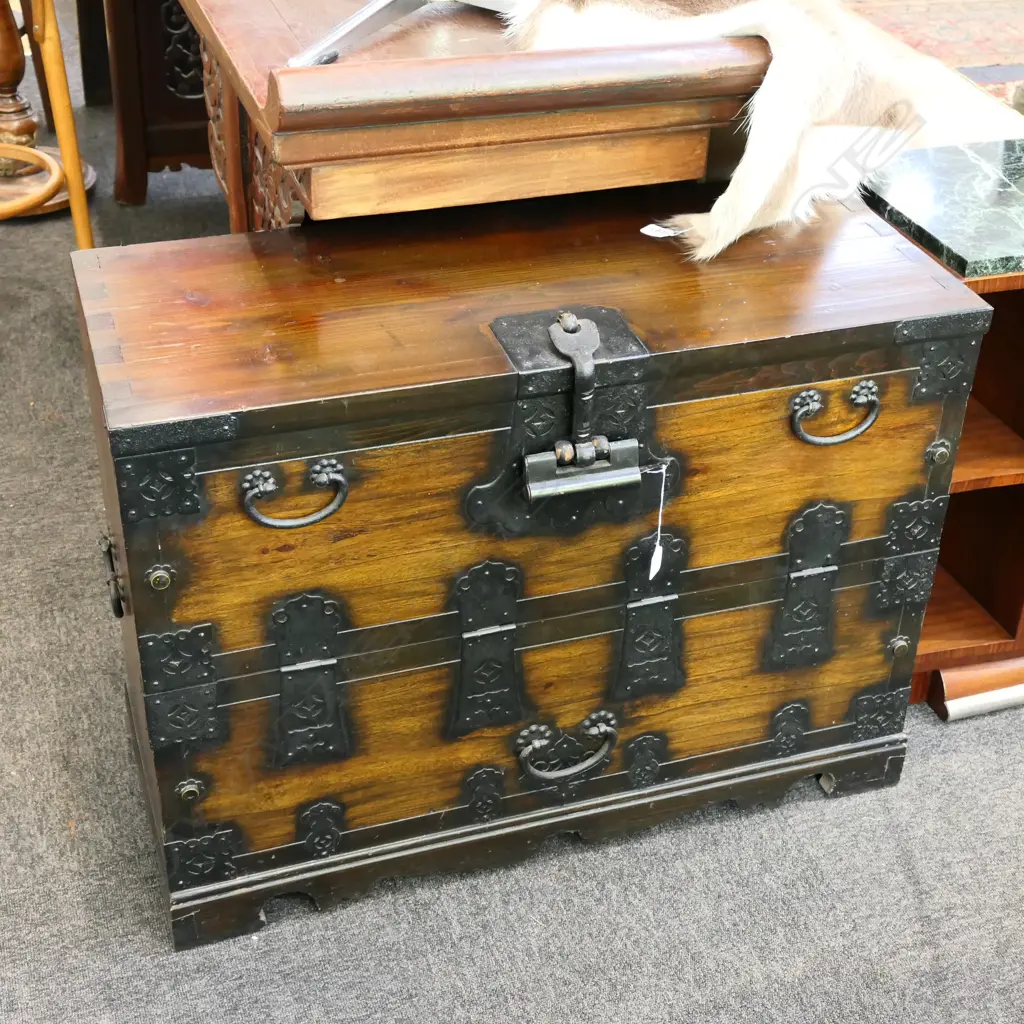 KOREAN BANDAJI STORAGE TRAVEL CHEST L 880 MM Image 1++