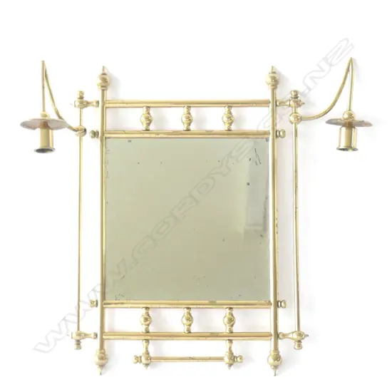 SM VICTORIAN GIRANDOLE MIRROR, H. 380MM