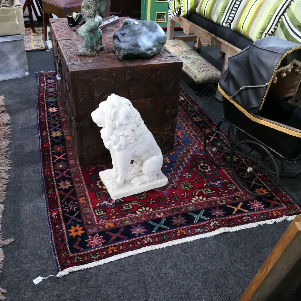 SEMI ANTIQUE HAMADAN RUG 2100 X 1250... Image 1++