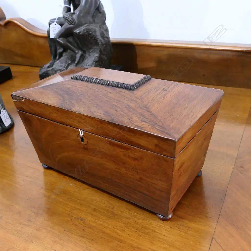 19TH CENT. TEA CADDY AF 280MM L Image 1++