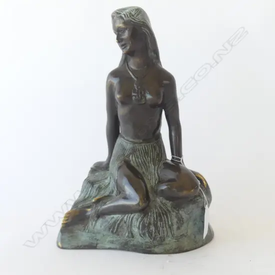 BRONZE 'PANIA OF THE REEF' FIGURE, H. 260MM