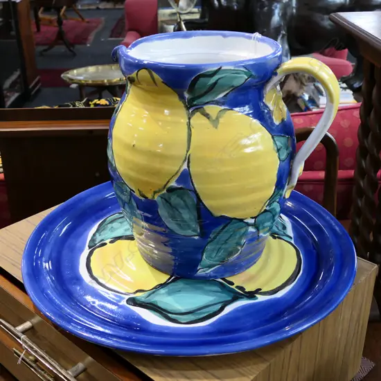 MORRIS + JAMES JUG/PLATTER - PLATTER DIA. 500MM