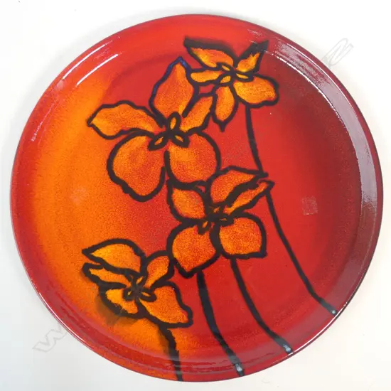 LG MORRIS & JAMES CHARGER, STAMP TO BASE, DIA. 375MM, ORIG BOX