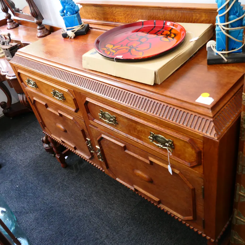 OAK SIDEBOARD L 1280 MM Image 1++